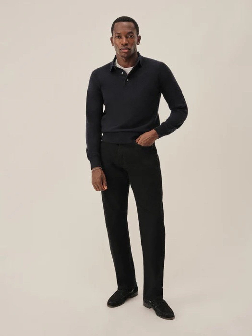 Buck Mason Ford Standard Japanese Denim Jeans – Black (28x29)